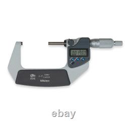MITUTOYO 293-332-30 Digital Micrometer, 2-3In, 0.00005, Ratchet 4LA72
