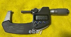 MITUTOYO 293-336 Electronic Micrometer, 1 2 In, 0.00005Resolution, Without Box