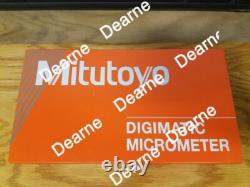 MITUTOYO 293-341-30 Digimatic Outside Micrometer, 1-2 IP65 NEW