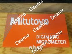 MITUTOYO 293-341-30 Digimatic Outside Micrometer, 1-2 IP65 NEW