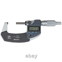 MITUTOYO 293-341-30 Digital Micrometer, Outside, 1 to 2 In 6NPY6