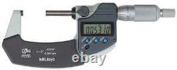 MITUTOYO 293-341-30 Digital Micrometer, Outside, 1 to 2 In 6NPY6