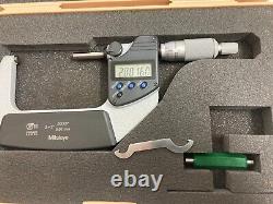 MITUTOYO 293-342 2 to 3 DIGIMATIC MICROMETER. 00005 COOLANT PROOF IP65 JAPAN