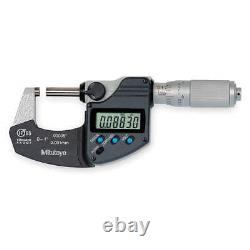 MITUTOYO 293-344-30 Electronic Micrometer, IP65,0-1 In 1ARB6