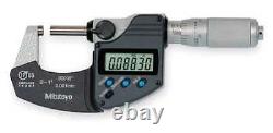 MITUTOYO 293-344-30 Electronic Micrometer, IP65,0-1 In 1ARB6