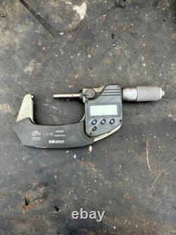 MITUTOYO 293-345-30 Electronic Digital Micrometer, 1 to 2 In 1ARD5