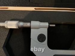 MITUTOYO 293-347-30 3-4 Electronic Digital Micrometer. 00005 Res. 0001 Accuracy