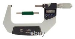 MITUTOYO 293-347-30 Electronic Micrometer, 3-4 In, 0.00005 In 4CGG1