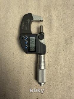 MITUTOYO 293-348-30 0-1 DIGIMATIC MICROMETER IP65.0005 grad
