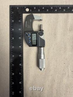 MITUTOYO 293-348-30 0-1 DIGIMATIC MICROMETER IP65.0005 grad