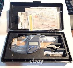 MITUTOYO 293-348-30 0-1 DIGIMATIC MICROMETER IP65.0005 grad NEW