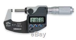 MITUTOYO 293-348-30 Digital Micrometer, 0 to 1, Waterproof