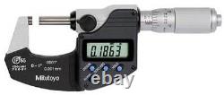 MITUTOYO 293-349-30 Electronic Micrometer, 0-1 In, 0.0001 In