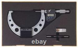 MITUTOYO 293-350-30 Digital Micrometer, Outside, 4 to 5 In, SPC 6NPY8 MITUTOYO 293