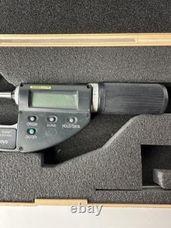 MITUTOYO 293-676 DIGITAL MICROMETER- Works Needs Battery