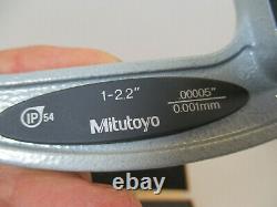 MITUTOYO # 293-677 Absolute Digimatic Micrometer, 1 2.2 x. 00005, Quickmike