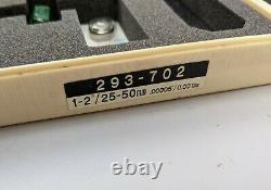 MITUTOYO 293-702 Digital Micrometer 1-2.00005.001mm NEW OLD STOCK