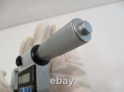 MITUTOYO # 293-705 Digital Micrometer 0 1 x. 00005 Carbide Tip Friction LN