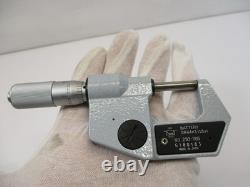 MITUTOYO # 293-705 Digital Micrometer 0 1 x. 00005 Carbide Tip Friction LN