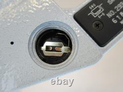 MITUTOYO # 293-705 Digital Micrometer 0 1 x. 00005 Carbide Tip Friction LN