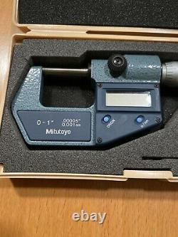 MITUTOYO 293-761-30 MDC 0-1 DIGIMATIC MICROMETER. 00005 NEW Never Used Japan
