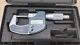 MITUTOYO 293-831-30 0-1DIGIMATIC MICROMETER, RATCHET STOP THIMBLE In NICE CASE