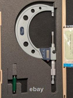 MITUTOYO 2-3 Inch DIGITAL Blade MICROMETER NO 422-313-30 with CASE & STANDARD