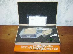 MITUTOYO 2-3 Inch DIGITAL MICROMETER NO 293-723-30 with CASE NEW OLD STOCK