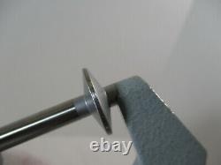 MITUTOYO # 323-711 Digital Disc Micrometer, 0 1 x. 00005 &. 001 mm Grads, LN