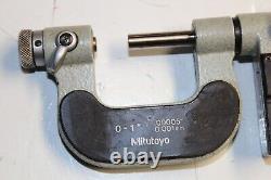 MITUTOYO 326-711-10 Screw Thread Micrometer 0-1 MADE IN JAPAN