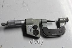 MITUTOYO 326-711-10 Screw Thread Micrometer 0-1 MADE IN JAPAN