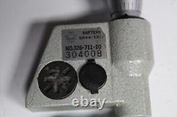 MITUTOYO 326-711-10 Screw Thread Micrometer 0-1 MADE IN JAPAN