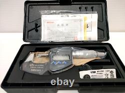 MITUTOYO 342-271-30 CHM-20MX 0 Crimp Height Type Digital Micrometers 0 20 mm