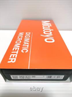 MITUTOYO 342-271-30 CHM-20MX 0 Crimp Height Type Digital Micrometers 0 20 mm