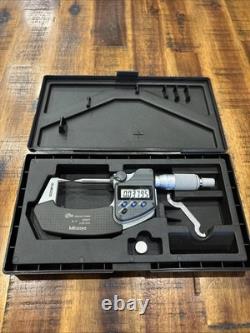 MITUTOYO 342-361-30 Point Outside Digital Micrometer 0-1 Chipped Anvil
