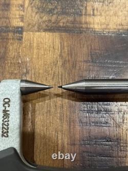 MITUTOYO 342-361-30 Point Outside Digital Micrometer 0-1 Chipped Anvil