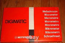 MITUTOYO 342-713 DIGIMATIC POINT MICROMETER INCH/ METRIC 2-3 New