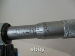 MITUTOYO # 345-711 Digital Pin Micrometer. 2000 1.2000 x. 00005 &. 001 mm