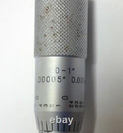 MITUTOYO 350-712-30 ELECTRONIC DIGITAL MICROMETER HEAD 0-1.00005 0.001mm