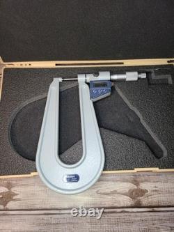 MITUTOYO 389-711-30 SHEET METAL DIGITAL MICROMETER Series 389, 118, Inch/Metric
