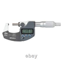 MITUTOYO 395-351-30 Digital Micrometer, 0 to 1 In, SPC 6NPZ2