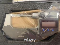 MITUTOYO 422-360-30 Digital Blade Micrometer, 0 -1