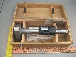 MITUTOYO 468-242 DIGIMATIC HOLTEST MICROMETER 3.0-3.5 Digital Bore Gage Works