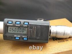 MITUTOYO 468-242 DIGIMATIC HOLTEST MICROMETER 3.0-3.5 Digital Bore Gage Works