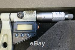 MITUTOYO 8-9 DIGITAL OUTSIDE MICROMETER #193-219 with original case