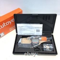 MITUTOYO DIGIMATIC MICROMETER MD-E50 293-141-40 (25-50mm) with Storage case