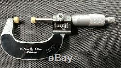 MITUTOYO DIGITAL 25-75mm NO. 193-102 103 OUTSIDE MICROMETERS 0.01mm +HELIOS 1