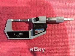 MITUTOYO DIGITAL BLADE outside Micrometer 0-1 Inch With. 00005 Grad