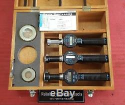 MITUTOYO DIGITAL BOREMATIC INSIDE MICROMETER 1.0 to 2.0 Inch W 2 Rings