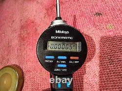 MITUTOYO DIGITAL BOREMATIC INSIDE MICROMETER 1.0 to 2.0 Inch W 2 Rings P716